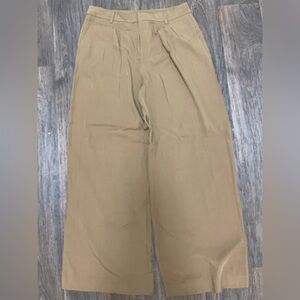 Forever 21 Tan Chinos Relaxed Fit Cotton